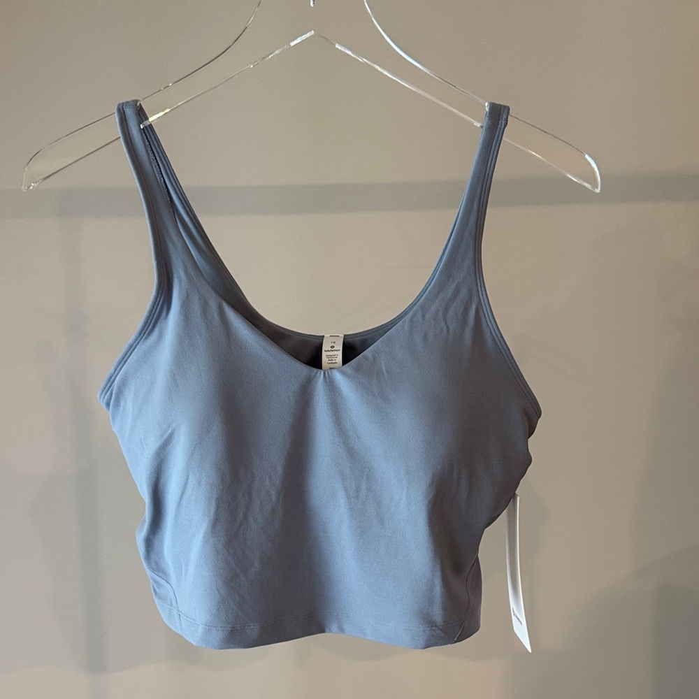 Lululemon Athletica Light Blue Tank Top size 10